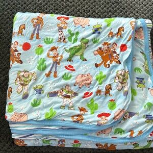 Relisted- Little sleepies Toy Story cloud blanket